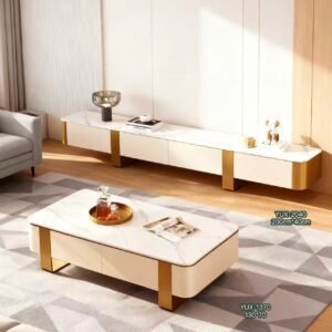 Luxury Coffee Table & TV Stand Set